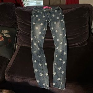 Tinseltown size 0 jeans with stars